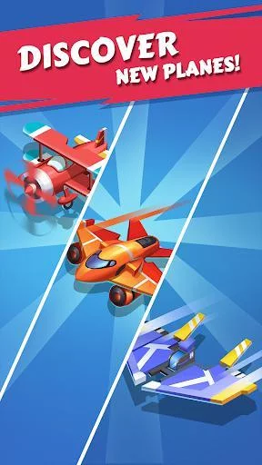 Изображение игры: Merge Plane - Click & Idle Tycoon