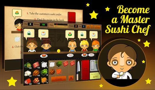 Изображение игры: Sushi Bar