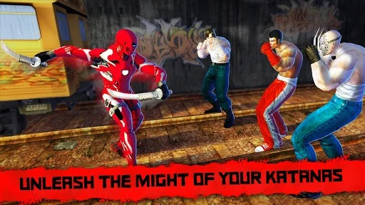 Изображение игры: Superhero Iron Ninja Battle: City Rescue Fight Sim