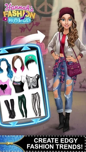 Изображение игры: Hannah’s Fashion World - Dress Up & Makeup Salon