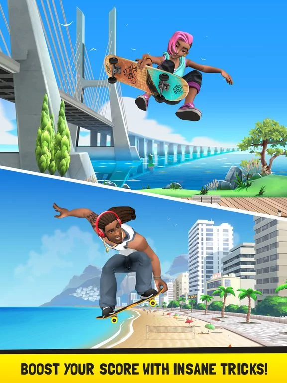 Изображение игры: Flip Skater