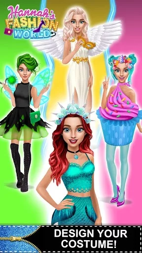 Изображение игры: Hannah’s Fashion World - Dress Up & Makeup Salon