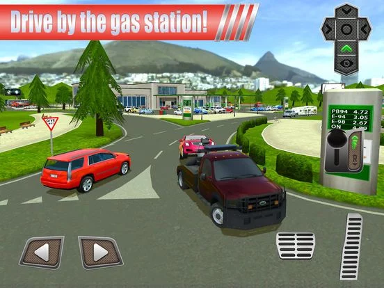 Изображение игры: Gas Station: Car Parking Sim