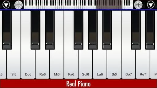 Изображение игры: Real Piano