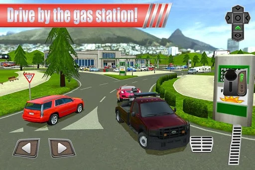 Изображение игры: Gas Station: Car Parking Sim