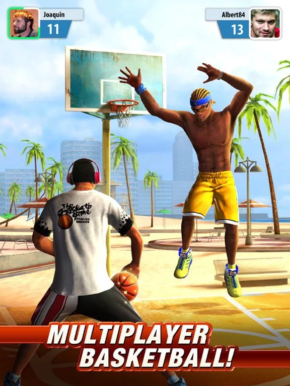 Изображение игры: Basketball Stars