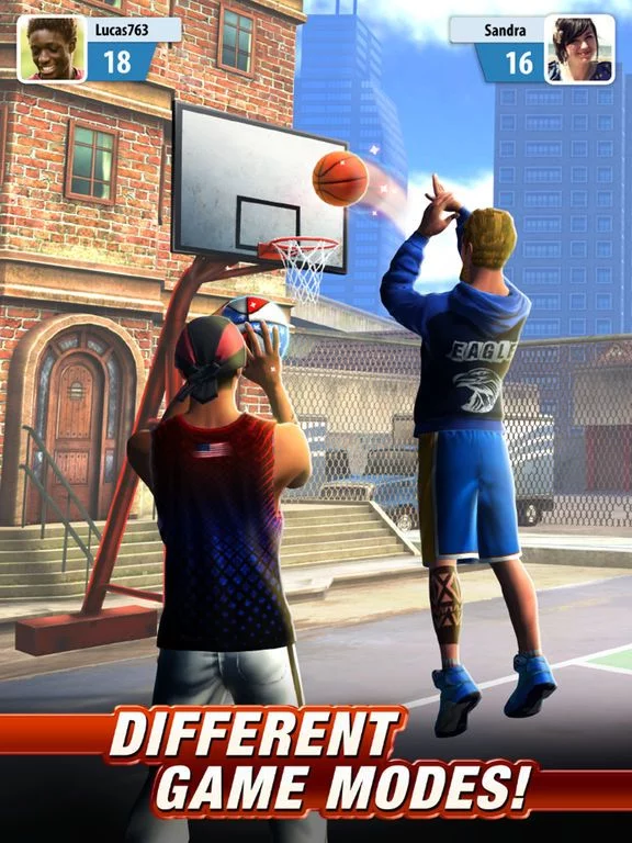 Изображение игры: Basketball Stars