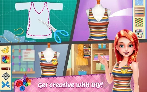 Изображение игры: DIY Fashion Star - Design Hacks Clothing Game