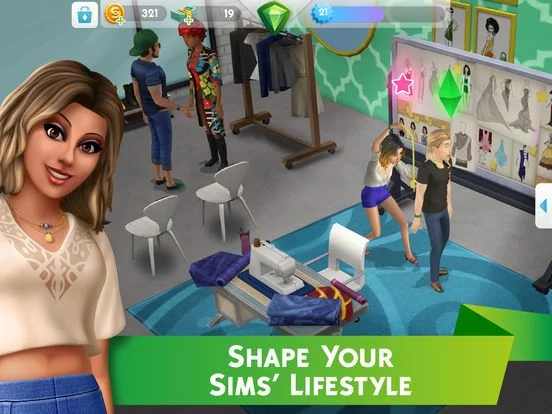 Изображение игры: The Sims Mobile