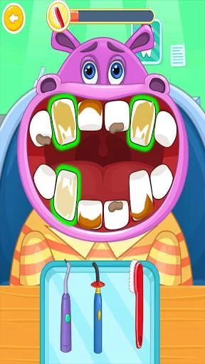 Изображение игры: Children's doctor: dentist.