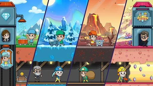 Изображение игры: Idle Miner Tycoon - Mine Manager Simulator