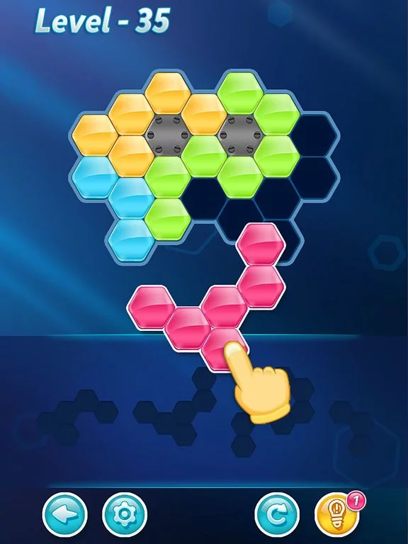 Изображение игры: Block! Hexa Puzzle