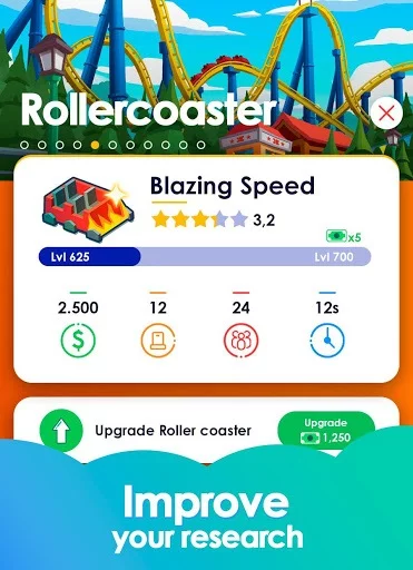 Изображение игры: Idle Theme Park Tycoon - Recreation Game