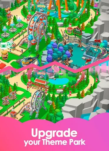 Изображение игры: Idle Theme Park Tycoon - Recreation Game