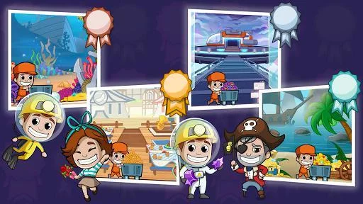 Изображение игры: Idle Miner Tycoon - Mine Manager Simulator