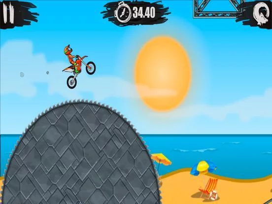 Изображение игры: Moto X3M Bike Race Game