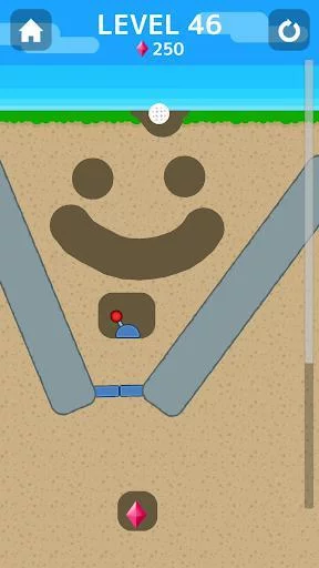 Изображение игры: Dig it your way! - Ballz Cave