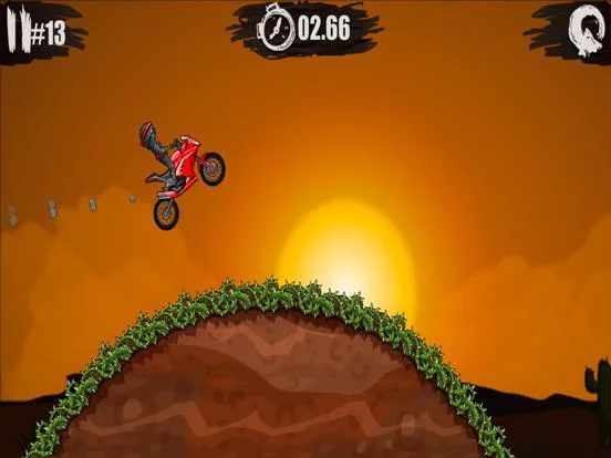 Изображение игры: Moto X3M Bike Race Game