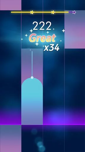 Изображение игры: Piano Solo - Magic Dream tiles game 4
