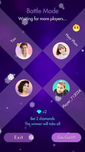 Изображение игры: Piano Solo - Magic Dream tiles game 4