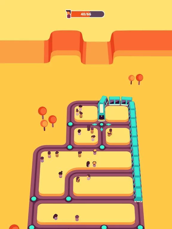 Изображение игры: Train Taxi