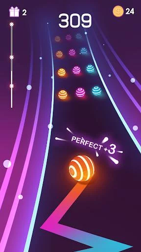 Изображение игры: Dancing Road: Color Ball Run!