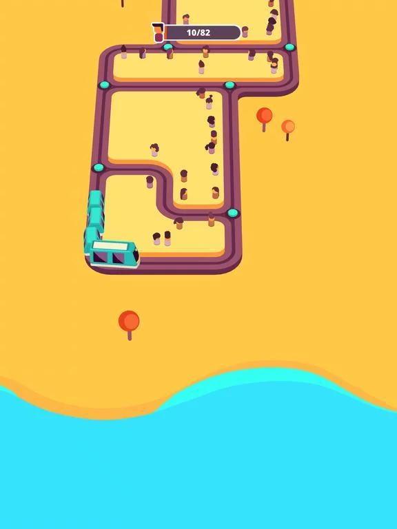 Изображение игры: Train Taxi