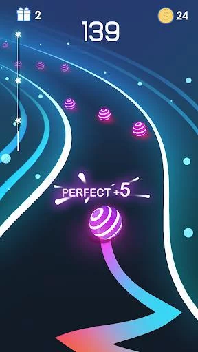 Изображение игры: Dancing Road: Color Ball Run!