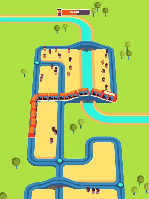 Изображение игры: Train Taxi