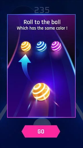 Изображение игры: Dancing Road: Color Ball Run!