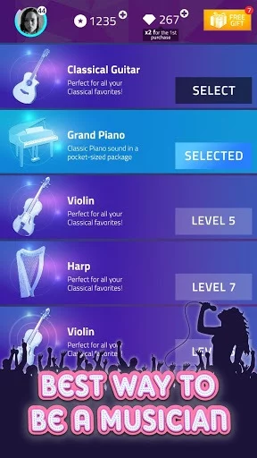 Изображение игры: Magic Tiles: Piano & Vocal