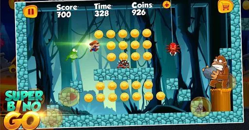 Изображение игры: Super Bino Go - New Games 2019