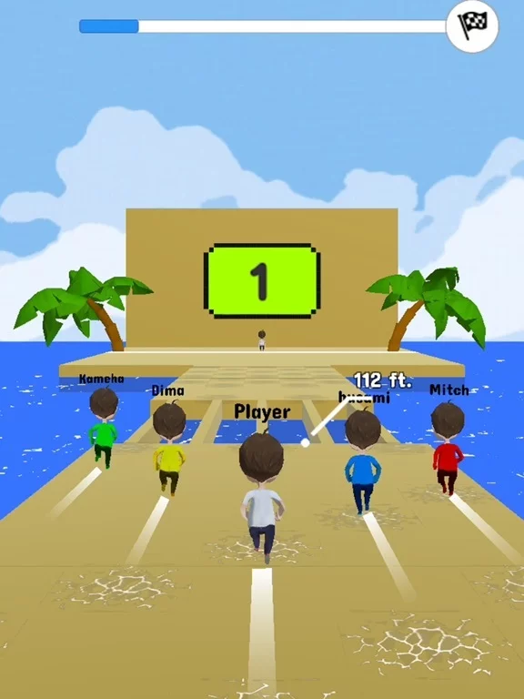 Изображение игры: Touch the wall