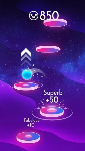 Изображение игры: Beat Jumper: EDM up!