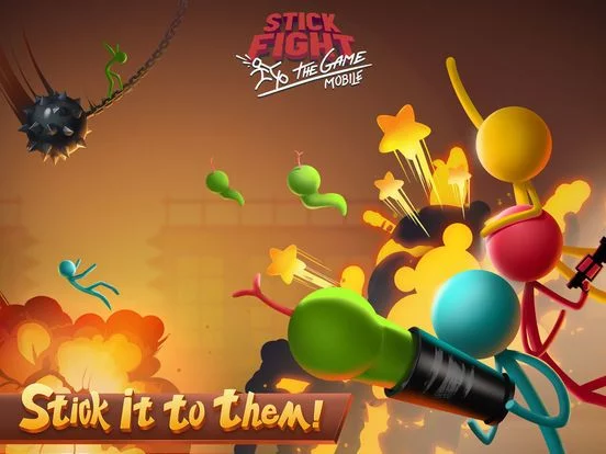 Изображение игры: Stick Fight: The Game Mobile