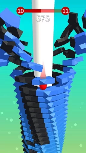 Изображение игры: Stack Ball - Blast through platforms