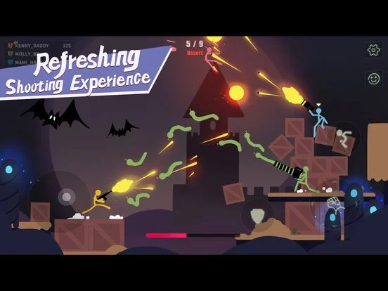 Изображение игры: Stick Fight: The Game Mobile