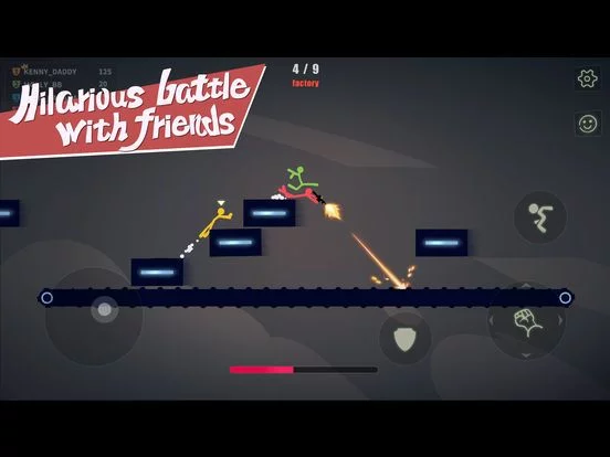 Изображение игры: Stick Fight: The Game Mobile
