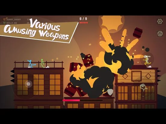 Изображение игры: Stick Fight: The Game Mobile