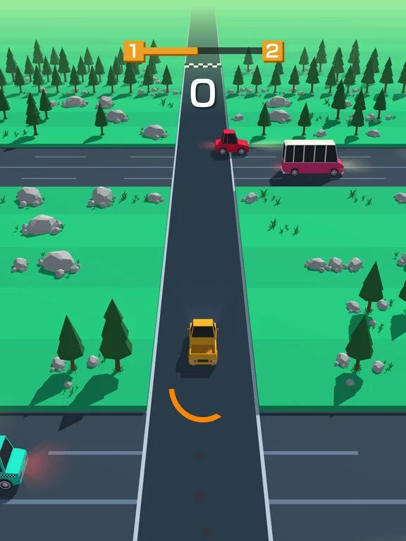 Изображение игры: Traffic Run!