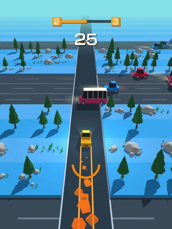 Изображение игры: Traffic Run!