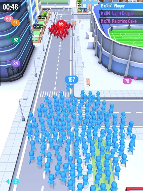Изображение игры: Crowd City