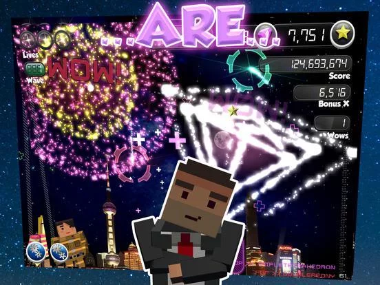 Изображение игры: Fireworks Hero!