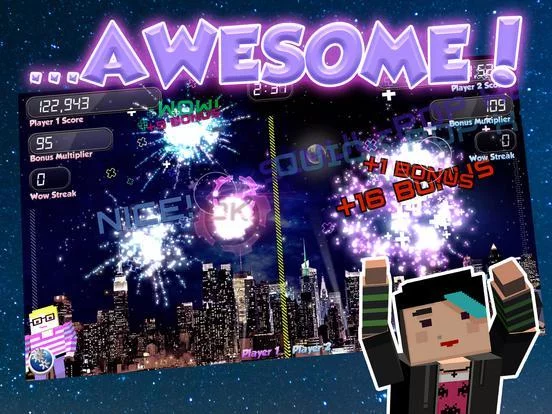 Изображение игры: Fireworks Hero!