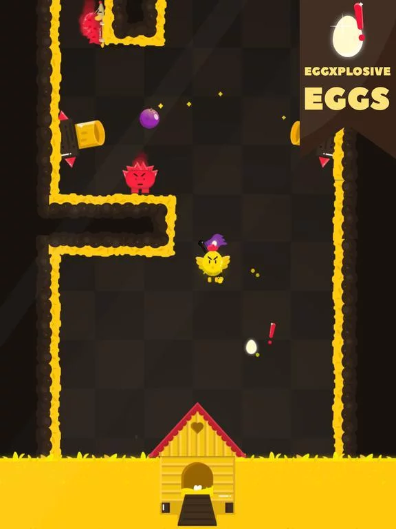 Изображение игры: Eggxplode: Hatch egg bombs!