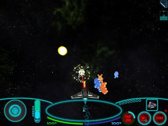 Изображение игры: HARM Invaders