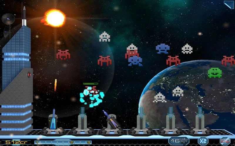 Изображение игры: Space Tower Defender