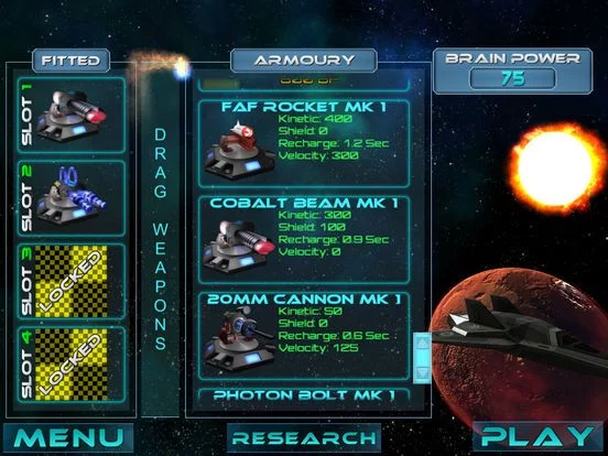 Изображение игры: HARM Invaders