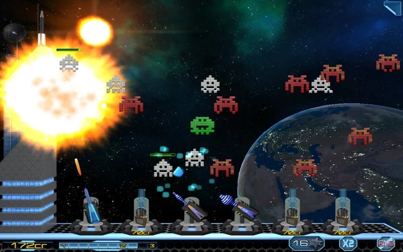 Изображение игры: Space Tower Defender