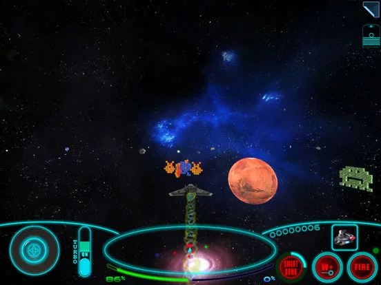 Изображение игры: HARM Invaders